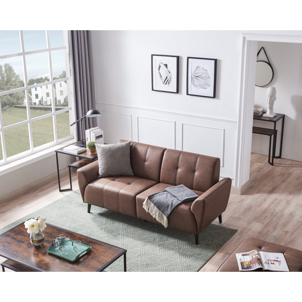 Corrigan Studio® 70.07'' Eucalyptus Wood Sofa Wayfair